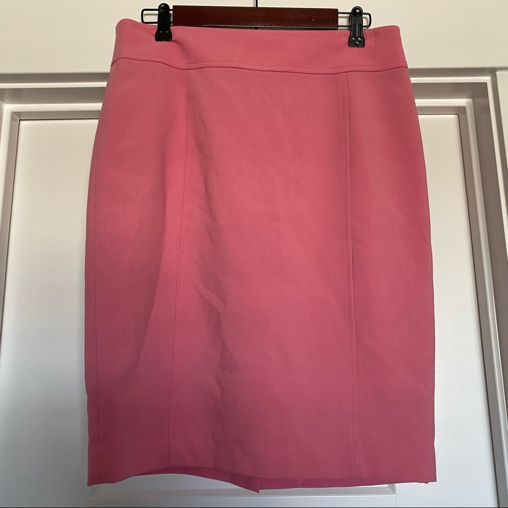 LOFT Pink Pencil Skirt